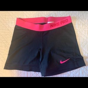 Women’s Nike Pro Spandex Shorts